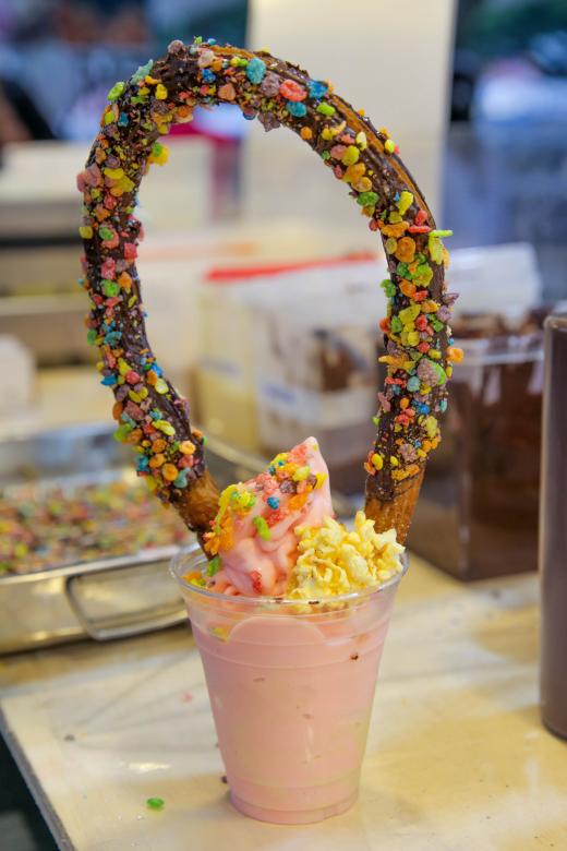 Sugar rush of colourful food at Geylang Bazaar