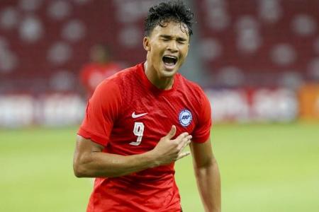 Back-from-injury Ikhsan Fandi feeling like a footballer again