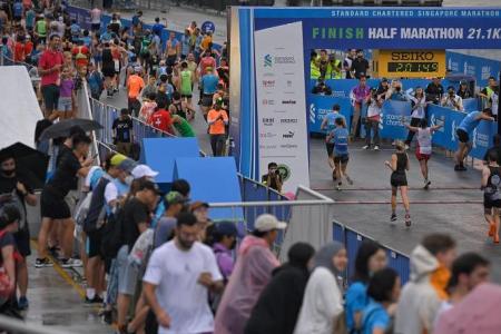 Road closures for Dec 1-3 Standard Chartered Singapore Marathon