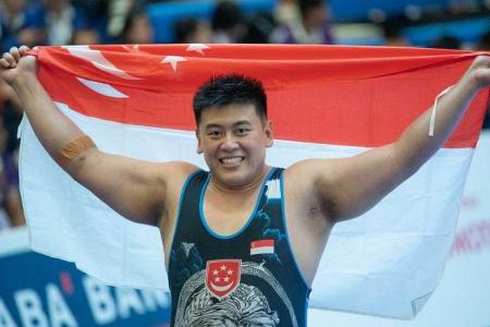 SEA Games 2023: Timothy Loh wins Singapore’s first wrestling gold