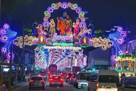 Police issue reminder against late-night public drinking in Little India on Deepavali weekend