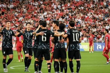 South Korea silence Kallang Roar with 7-0 sweep