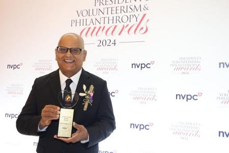 Cancer survivor, 65, awarded for supporting other patients