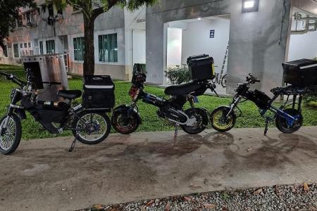 10 PABs and brakeless bikes seized in enforcement operations