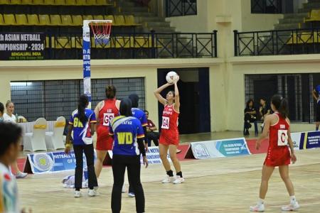 S'pore beat M'sia 54-46 to reach Asian Netball C'ship final 