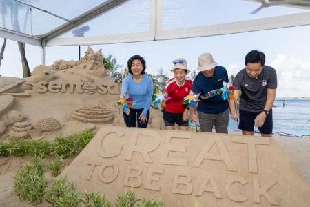 Siloso Beach in Sentosa reopens after oil spill cleanup