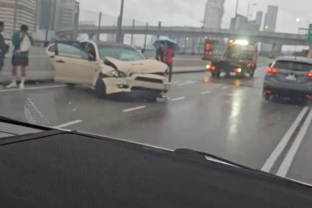 M'sian hit by S'pore car on Causeway, hospitalised with serious injuries 