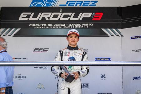 Race driver Christian Ho, 17, is Eurocup-3 rookies’ champion