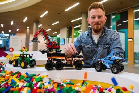 Inside a Lego factory, where Christmas wishes come true