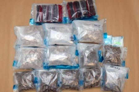 58-year-old arrested in $628k drug bust at Woodlands Checkpoint