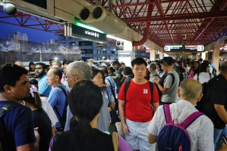 Heavy rain adds to commuter woes amid E-W Line disruption 