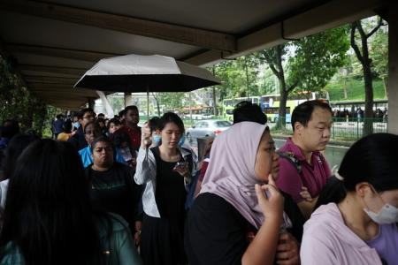 Heavy rain adds to commuter woes amid E-W Line disruption 