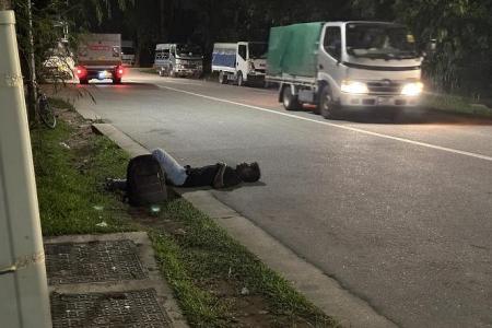 Foreign workers sleeping, drinking on roads spark concerns 