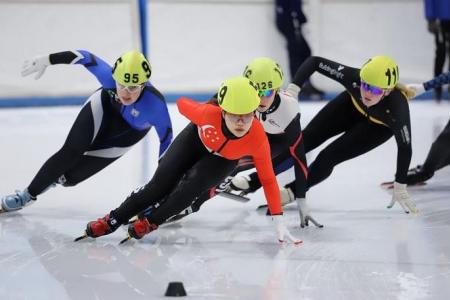 Skater Amelia Chua gets her dream debut at Winter YOG