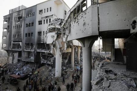 Patients at ruined Gaza hospital will die if not evacuated