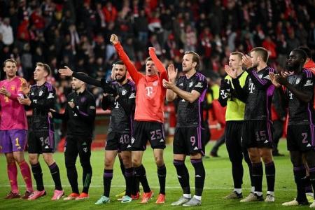 Bayern thump Union Berlin as Mueller marks milestone with double