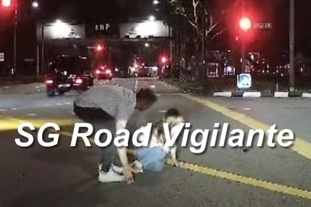 Woman taken to hospital after hit by taxi in Orchard Road