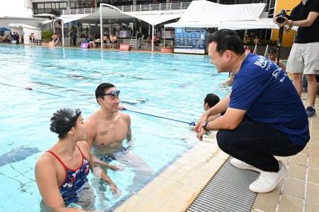 Current and ex-athletes raise $18k for Safra Swim for Hope