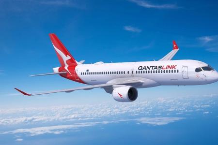 Qantas to operate first-ever Airbus A220 flights from S’pore in March