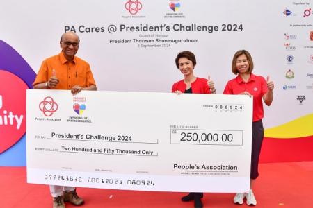 Walk 1km and $1 will be donated to President’s Challenge