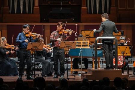 Australian YouTube stars TwoSet Violin display excellent rapport