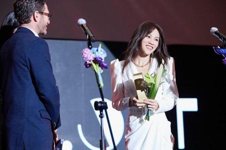 Tanya Chua wins Best Original Song at Busan awards show