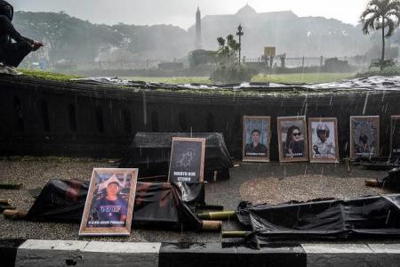 7 Indonesian families sue over deadly stampede at Malang stadium