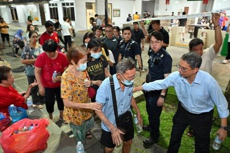 About 100 people evacuated in Yishun coffee shop fire 