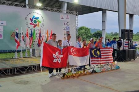 Blind lawn bowler Koh Kwee Boon bags gold at Asian c'ships