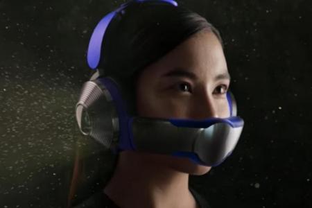 Dyson's noise-cancelling headphones blow filtered air into your face