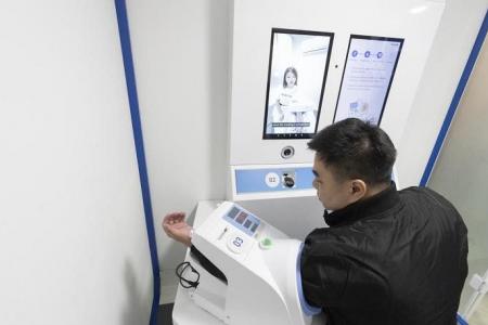 Self-service medical booths to measure vital signs cut waiting times at clinics