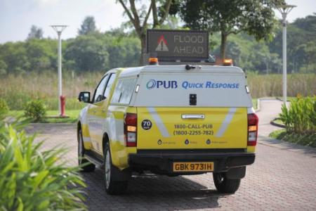 New fleet of response vehicles among PUB's measures to respond to flash floods faster