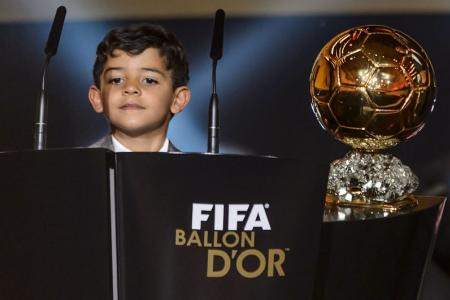 WATCH: Surprise, surprise - Cristiano Ronaldo's son is a Messi fan