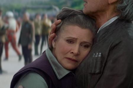 Carrie Fisher: 'I have a new hairstyle but it reminds me of a baboon ass'