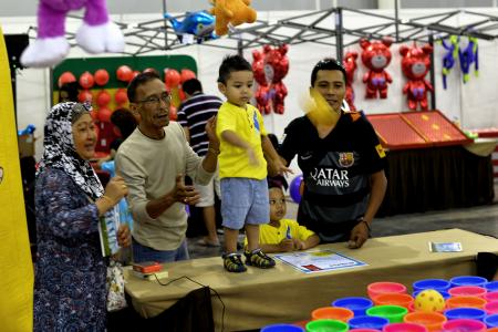 Grins after wins at The New Paper Readers Carnival