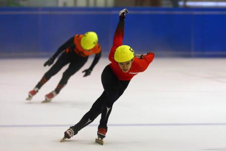 Healthy haul for speed skaters