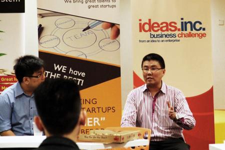 Mr Ben Chew, the founder of Startup Jobs Asia at a past Startup event. 