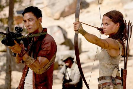 Wu wowed by Vikander&#039;s muscly Lara Croft 