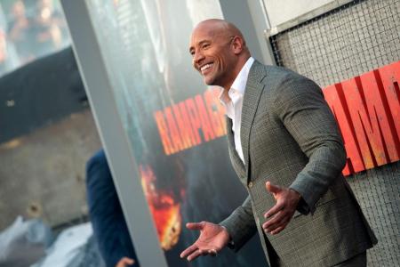 Dwayne Johnson is on a rampage