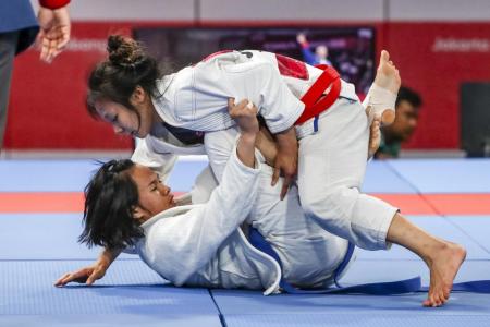 Jujitsu exponent Constance wins Asiad silver for Singapore