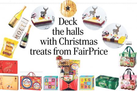 Deck the halls with Christmas treats from FairPrice