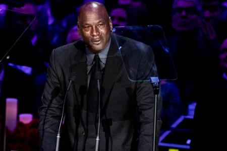 Jordan pays tribute to 'brother' Kobe at memorial