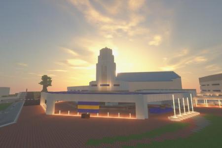 Students build ACS(I) campus on Minecraft