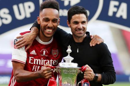 Arsenal confident Aubameyang will extend contract, says Arteta