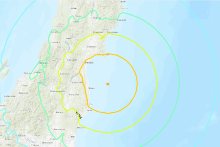 7.3-magnitude earthquake hits east Japan, tsunami warning issued