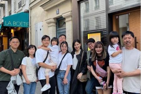 Thankful to Singaporeans she met by chance in Paris, and many others who comforted her