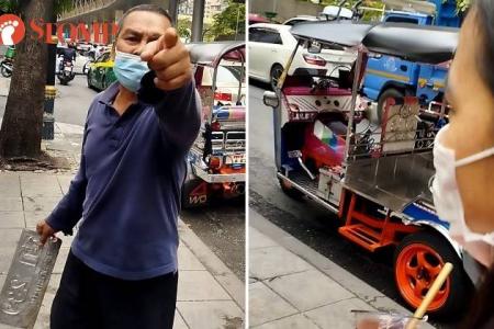 Singaporean 'attacked' by Bangkok tuktuk driver over $6 fare: 'He stops halfway and turns violent'