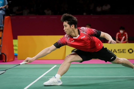 Loh Kean Yew comes from behind to beat world No. 6 Kodai Naraoka at India Open