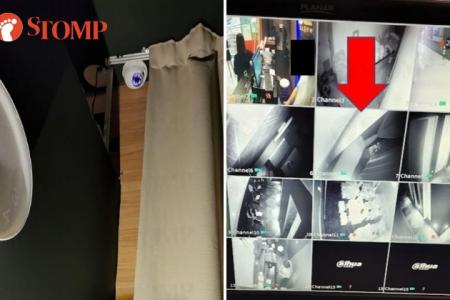 S'pore woman spots CCTV camera after undressing in JB massage room, staff lie that it's not working