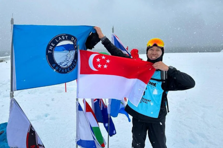 PE teacher finishes Antarctica ultramarathon six months after hip replacement surgery